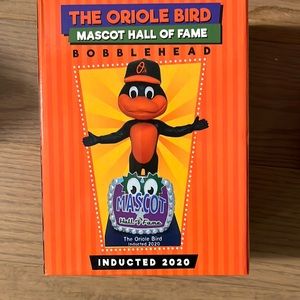 Baltimore Orioles bird mascot bobblehead new in box SGA